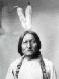 Sitting Bull - 1834-1890 - Hunkpapa Sioux leader. - Move mouse pointer over name to see comment.